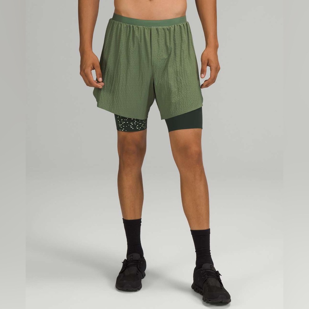 Lululemon Athletica Surge Lined 6" Special Edition Running Shorts